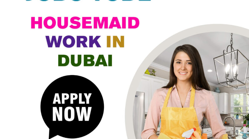 Female Cleaner Job in Dubai